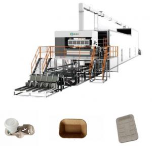Quality Coffee Cup Tray Production Line High Speed Paper Cup Carrier Making Machine for sale