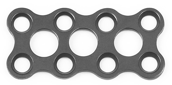 4 8 Holes Titanium Orthopedic Implants ZM Plates Used In Orthopedic Surgery