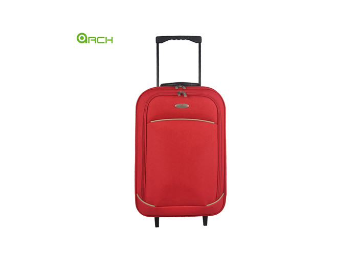 600D Polyester Luggage Bag Sets with External Trolley System and Wheels