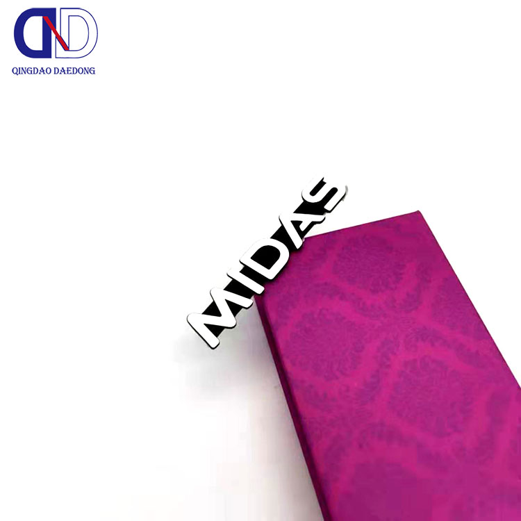 Eco-Friendly Customized Stainless Metal Nameplate Corrosion-Resistant Decorative Labels