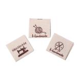 Custom garment clothing woven label printed clothing label