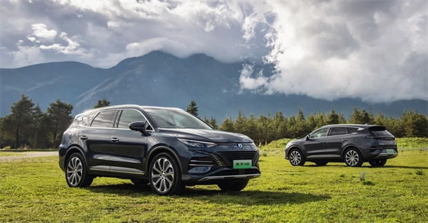 BYD Denza N8 SUV Plug In Hybrid Electric Car with 1030km range