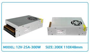 Quality 300W DC 12V 25A Switching Power Supply LED Supply for sale