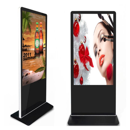 Outdoor IP65 Waterproof Video Led Poster Screen Floor Standing Ultra Light