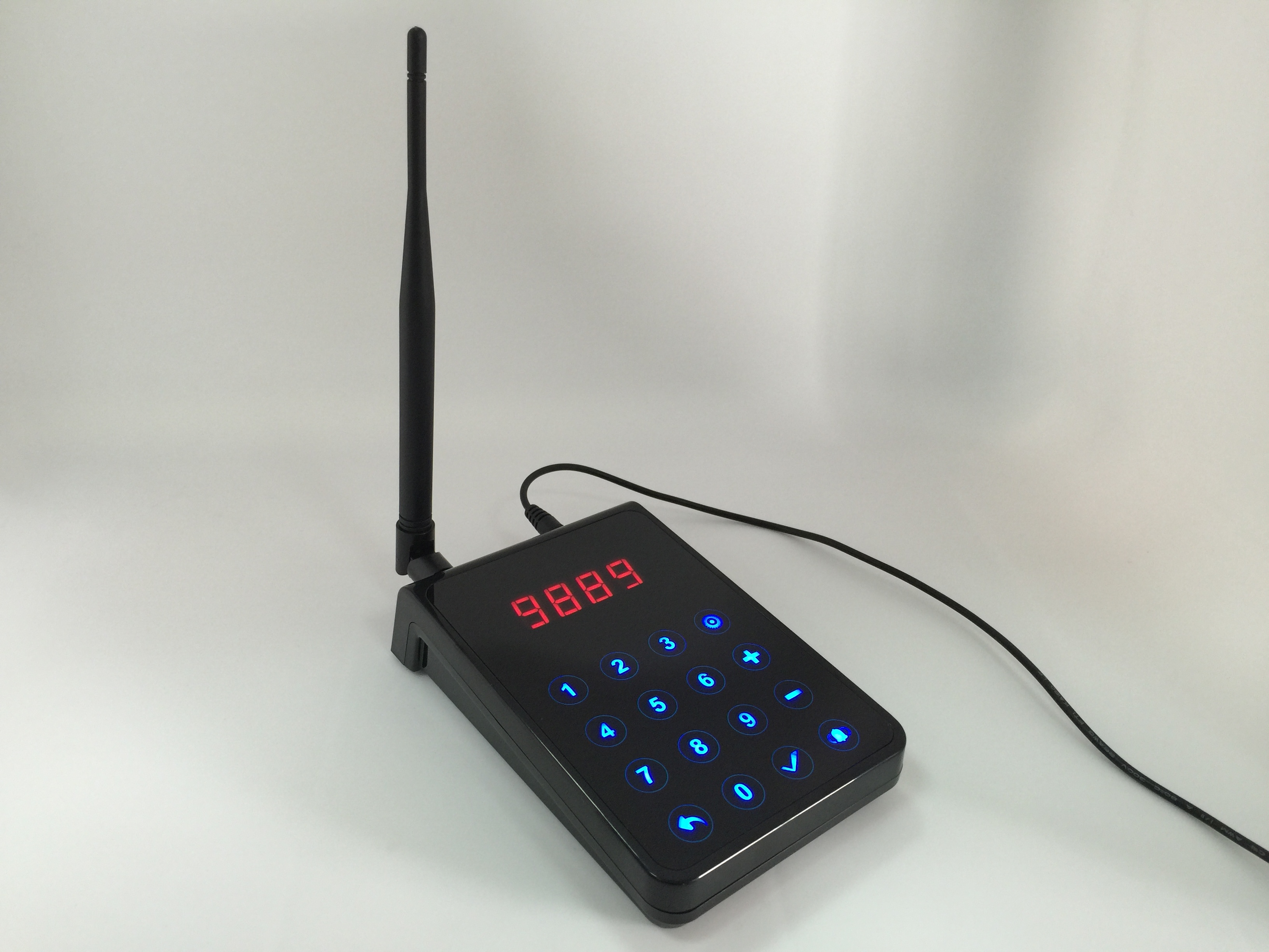 burger restaurant equipment wireless queue management coaster pager system