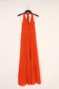 Quality Longline Ladies Dress Clothing 100% Viscose Red Camisole Dress for sale