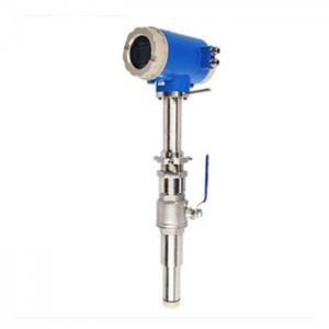 China DN40 Sanitary Clamped Magnetic Flow Meter For Milk Beer on sale