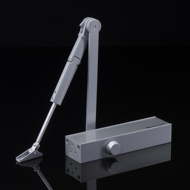 Eurospec Hold Open Arm Door Closer D2000T Adjustable Spring Force Backcheck