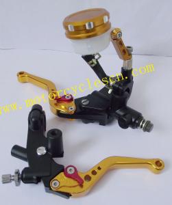 Quality YAMAHA HONDA Motorcycle CNC Front brake lever Clutch lever R LH Bike Blue Red Yellow White for sale