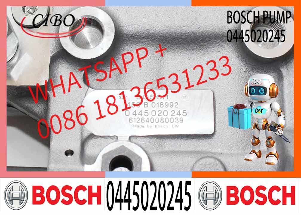 Diesel Engine High Pressure Pump 0445020245 612640080039 for Shacman-cummins engine