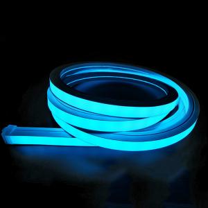China Ice Blue Led Strip Lights 12v Neon Led Neon Tube Lights 16x16mm 10W Flex on sale