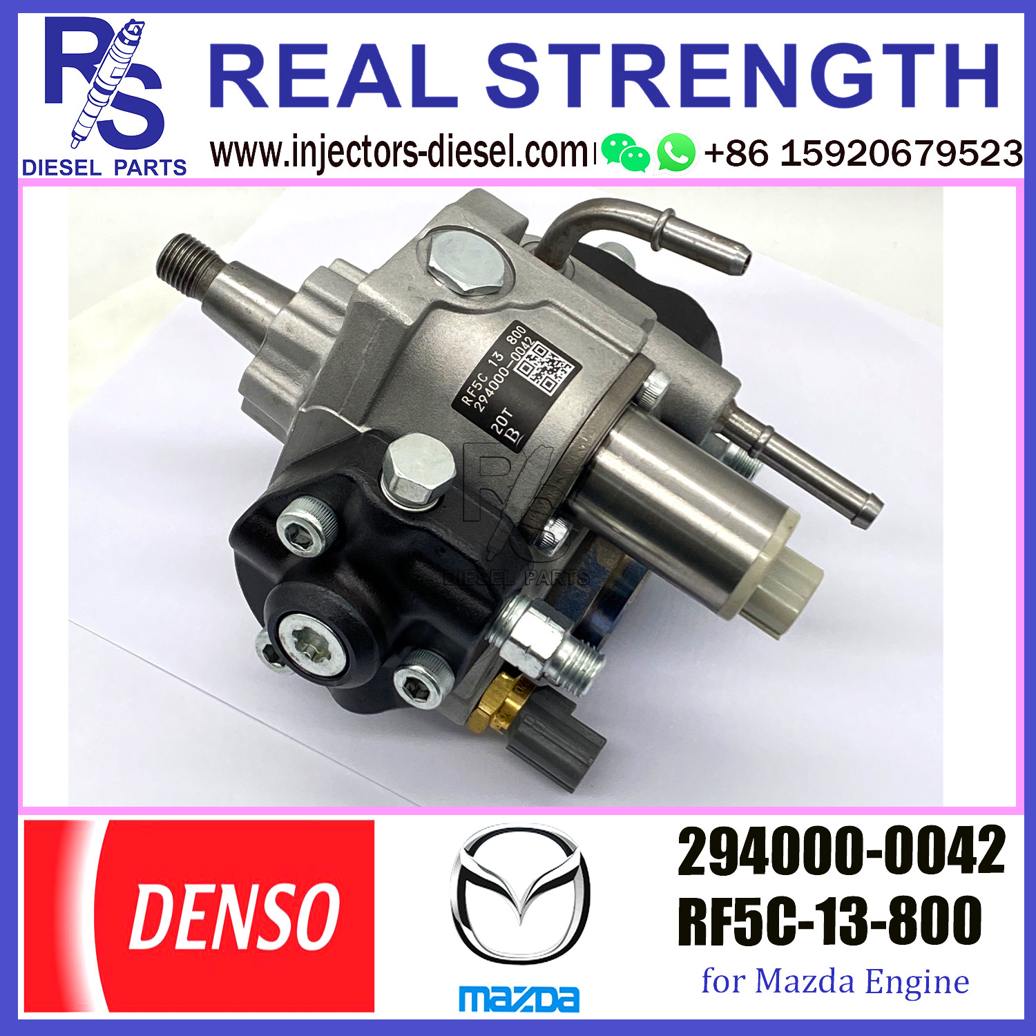 New Original Denso diesel Fuel Pump 294000-0042 RF5C-13-800 for Mazda RF5C13800 294000-0042