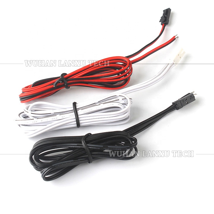 Custom 2 Pin Dupont TJC8 Male Female Connector Terminal Wire Cable for LED Strip Cabinet