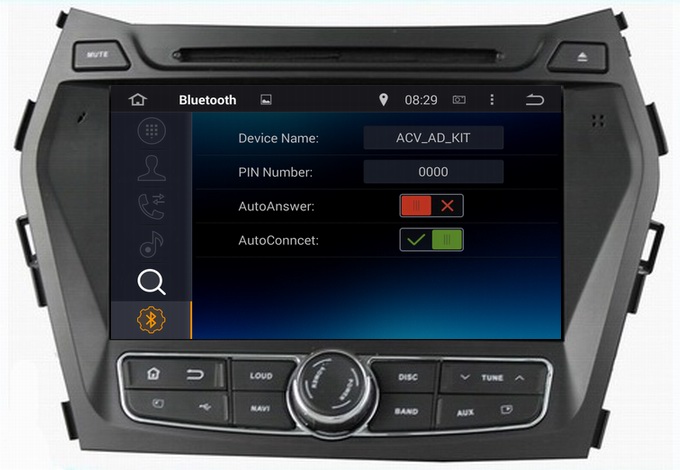 Ouchuangbo Car GPS Navi DVD Stereo for Hyundai IX45 /Santa Fe 2013-2014 Android 4.4 Radio Bluetooth iPod OCB-8056D