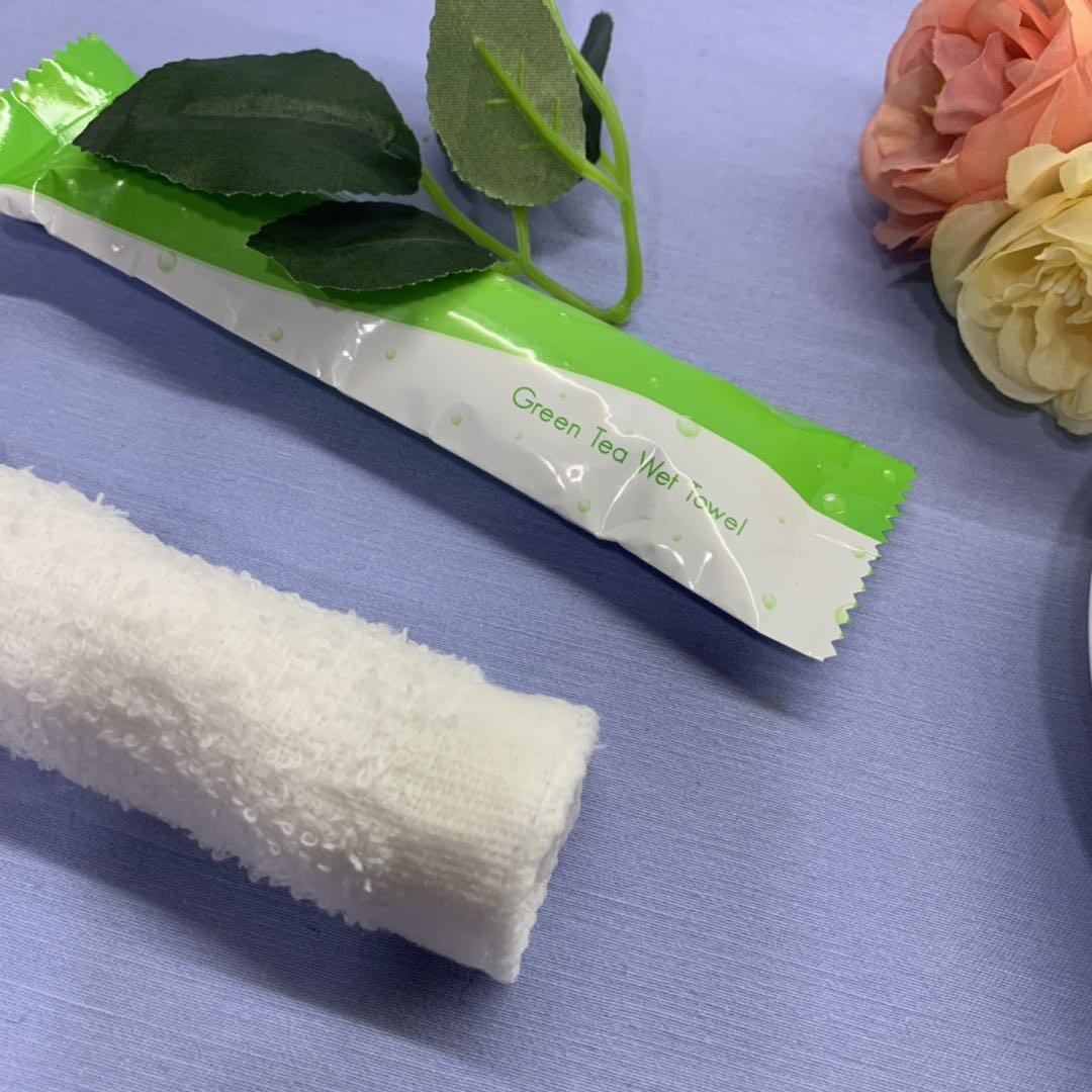 Airline Lemon Scent Refreshing Cotton Wet Wipes