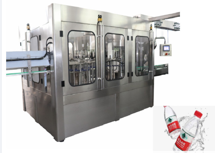 340ml 3.7KW Mineral Water Production Line 36000bph For Beverage