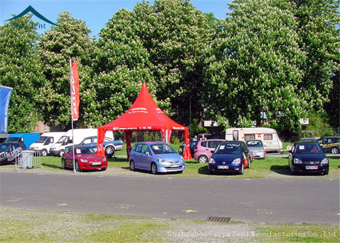 Unique Features Outdoor Gazebo Tent Custom Tent Canopy Fabric 4m * 4m