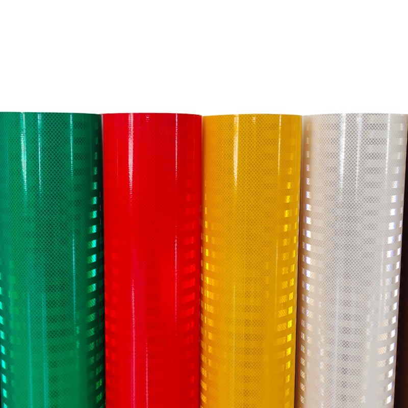 Digital Printing UV Printing Engineering Grade Prismatic Reflective Sheeting for Road Warning Signs