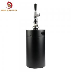 China Insulated Ball Lock Mini Keg Tap System With Sodasteam Bottle on sale