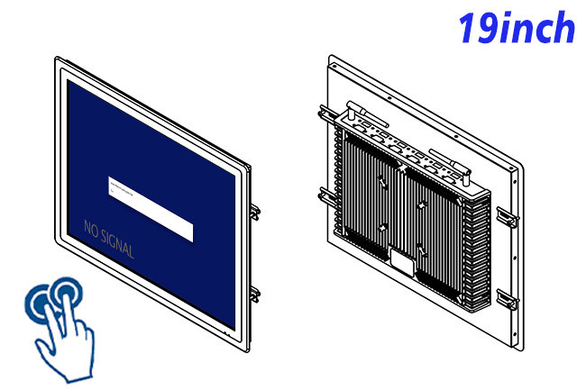 19-Inch Precision Touch Display for Access Control Panels and Medical Diagnostics
