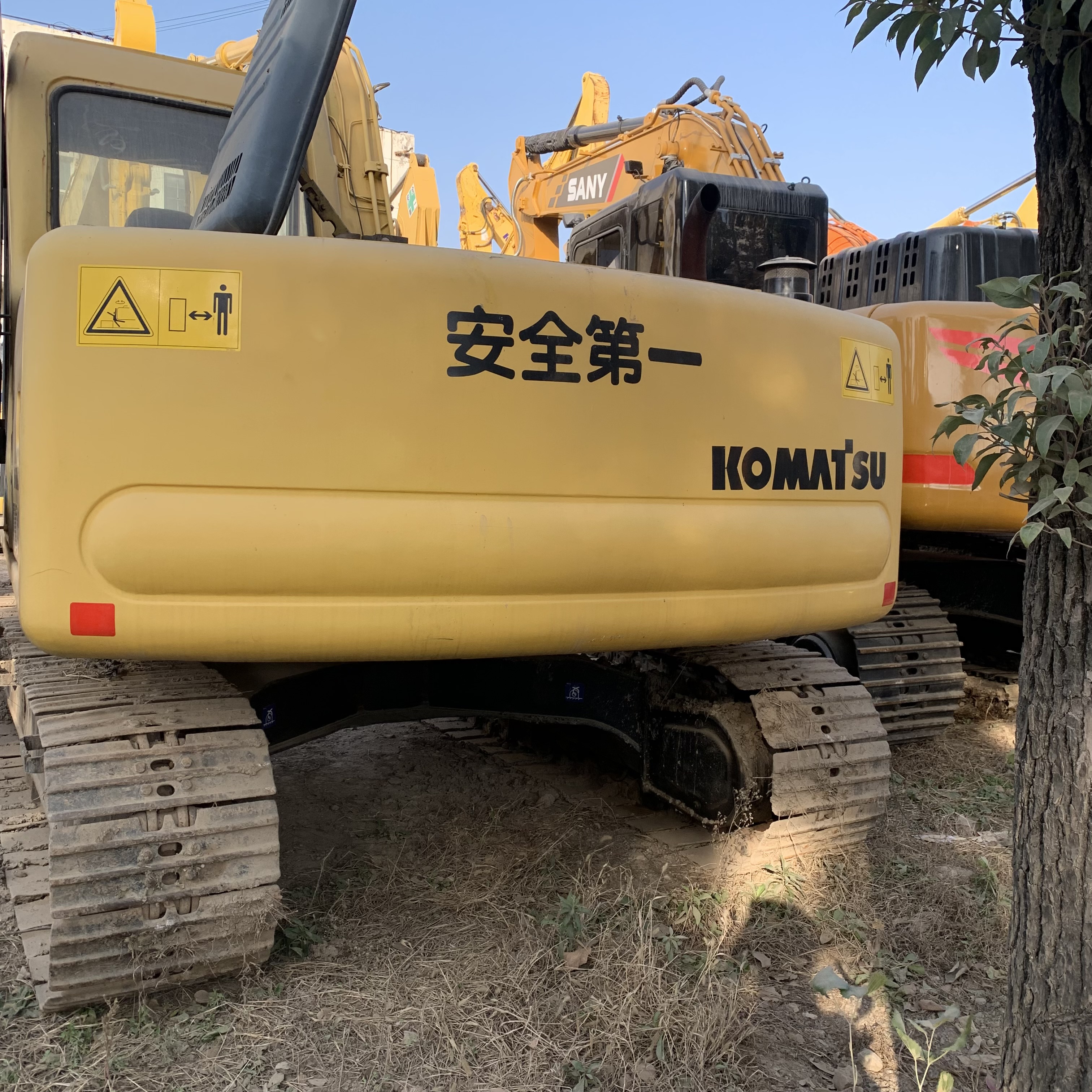 Low Working Hours Good Condition Komatsu PC120-6 Excavator with Original Hydraulic Pump