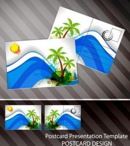 China Souvenir scenery lenticular 3D printing postcard 3D flip picture post card price on sale