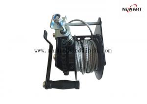 Quality Steel Material Manual Worm Gear Winch Worm Gear Ceiling Hand Winch 1500 LB for sale