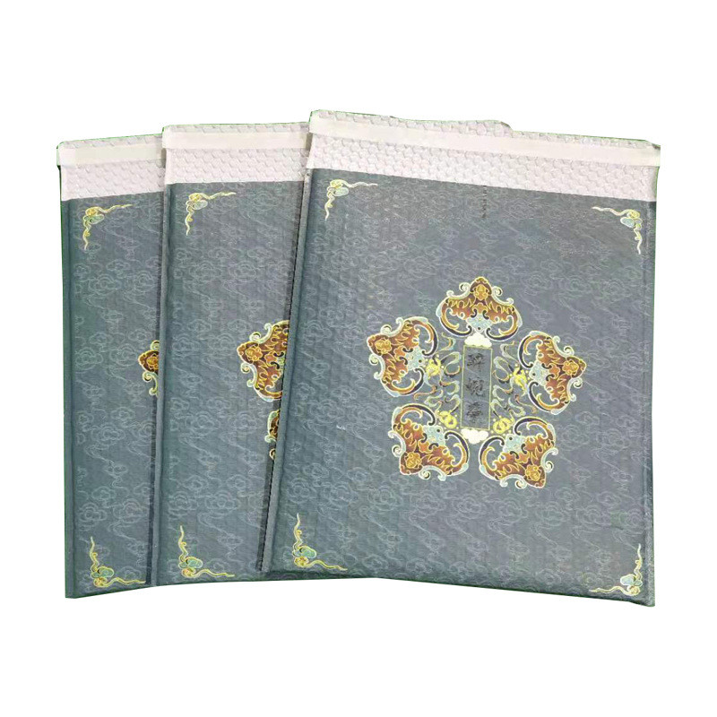 Tamper Proof Custom Bubble Poly Mailers With Silk Screen Printing Superior Shock Absorption