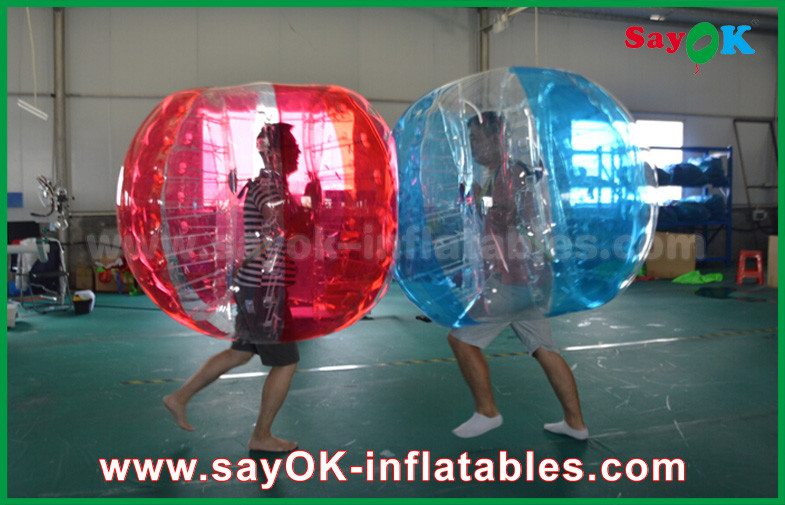 Inflatable Beach Games TPU / PVC Custom Inflatable Sport Games , Bubble Soccer Bubbles ROHS