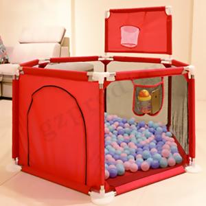 Quality Foldable Multicolor Portable Baby Playard Fence Oxford Fabric Material for sale