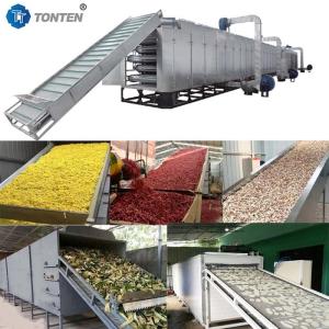 Quality Vegetable Cassava Belt Dryer Medicinal Drying Machine Automatic for sale