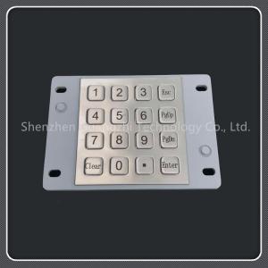 Quality Washable Usb Numeric Keypad Stainless Steel Material 4x4 Matrix Layout for sale
