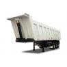 SWTST500U Low Bed Semi Trailer 3 Axles Tipping Semi Trailer 40 Ton Capacity for sale
