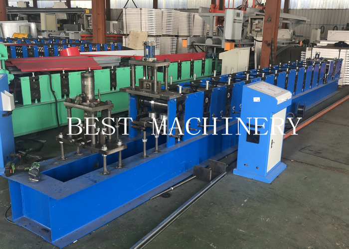 Small C Profile Purlin Roll Forming Making Machine Easy Operation