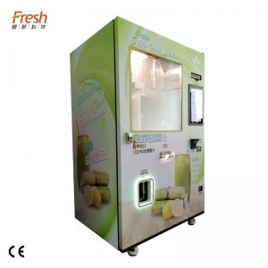 Quality Customizable Color LED Automatic Juice Vending Machine With 90s Cooking Time for sale