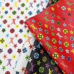 Waterproof Printed PVC Faux Leather for Bags and Crafts