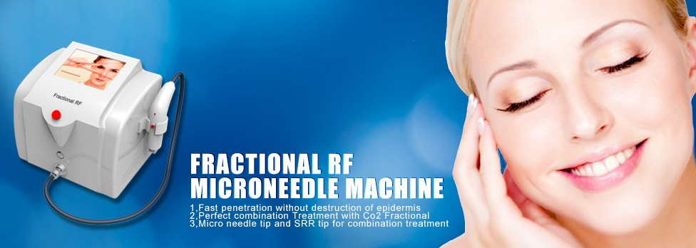 Manufacturer supply 2Mhz portable fractional RF micro needle machine for Wrinkle removal Facial wrinkle removal