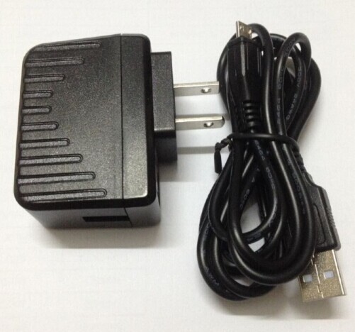 Lucency charger transparency case mini charger USB connecter LED indicator 5V1A 5V 2.1A