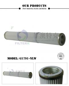 Quality Pool Pump Cartridge Filter Element Industrial Polyester Cylindrical Thread for sale