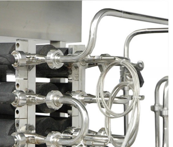 Lab Sterilizing Machine UHT Sterilizer for Milk Processing Line and 7.5 Kw Consumption