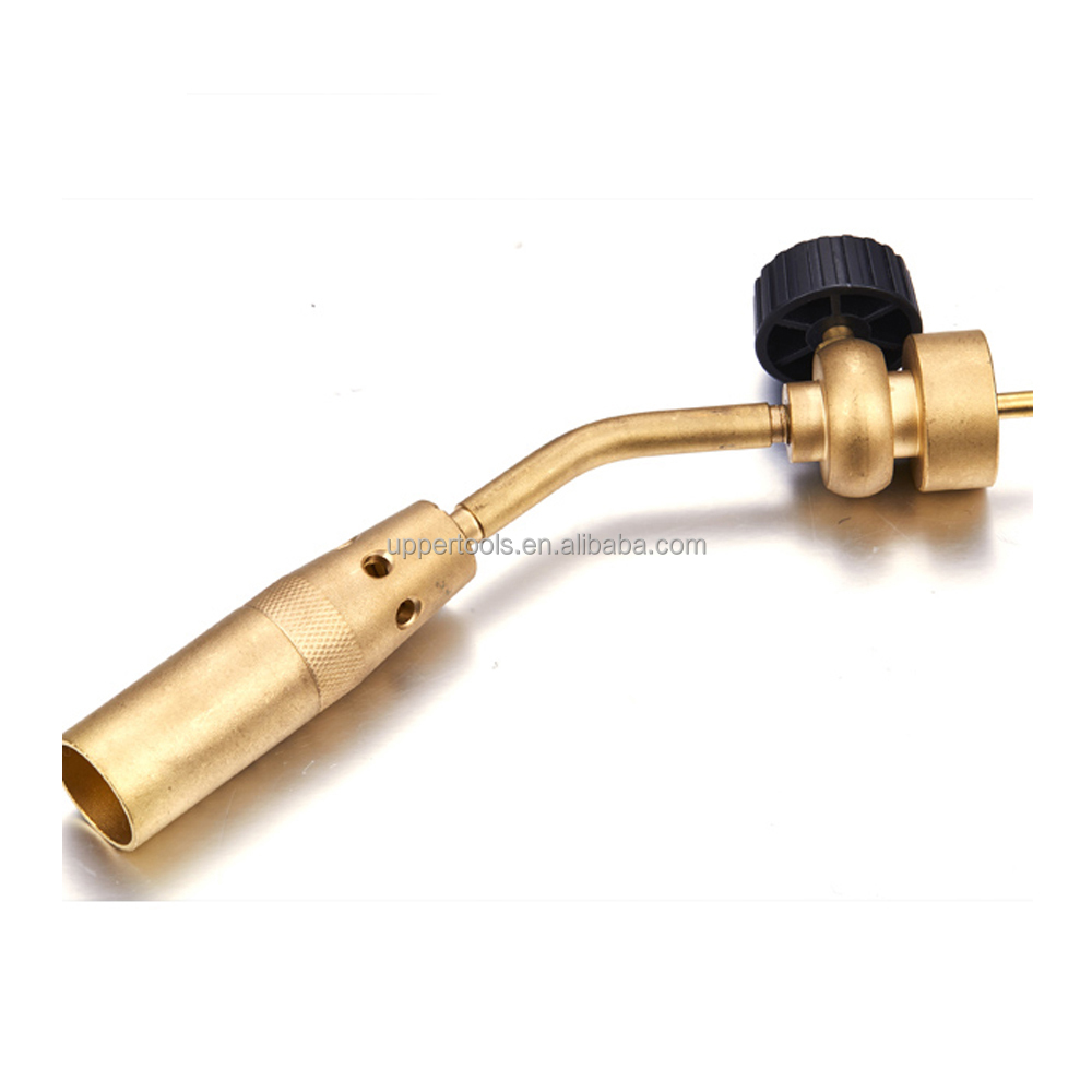 UP1003 MAPP/PROPANE Brazing Burner Gas Torch for BBQ Burner Soldering Hand Propane