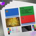 No Crack Silk Screen Printing 35 Dyne 0.12mm PVC Core Sheet