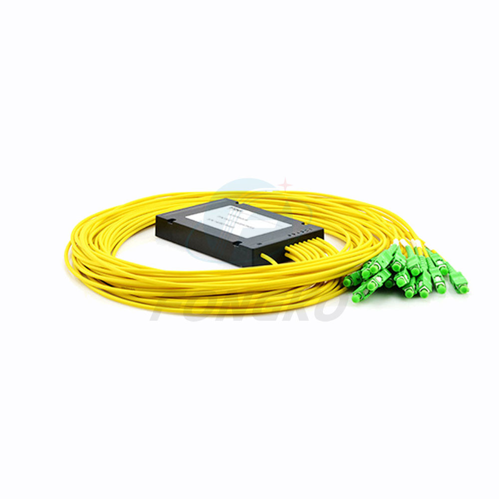 Ftth Outdoor 1x16 Fiber Optic Cassette Plc Splitter Distribution Box