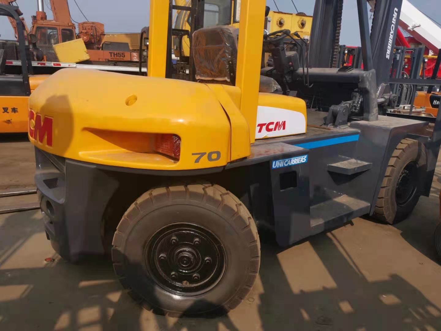 7T TCM FD70Z8 Second Hand Forklift Hydraulic Movement