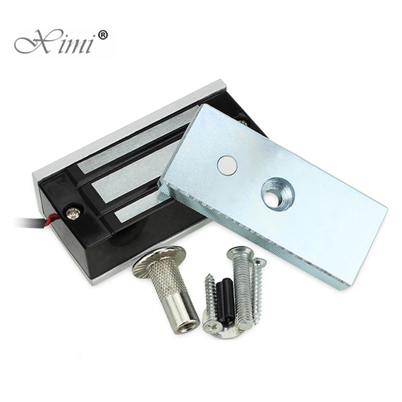 Mini Electric Magnetic Cabinet Lock 60KG 100LBS Magnetic Lock Door Electric Lock For Access Control System