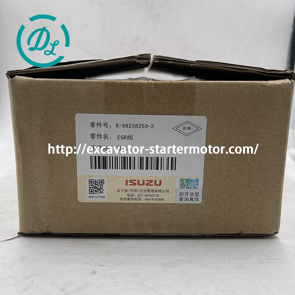 8-98238259-2 Excavator EGR Valve 8-98238259-1 ISUZU 4JJ1 Engine