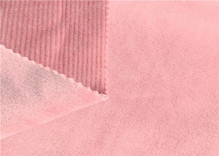 Super Soft Fabric Warp Knitted Velvet 95% Polyester 5%spandex Velvet Corduroy Fabric Stretch Fabric For Garment