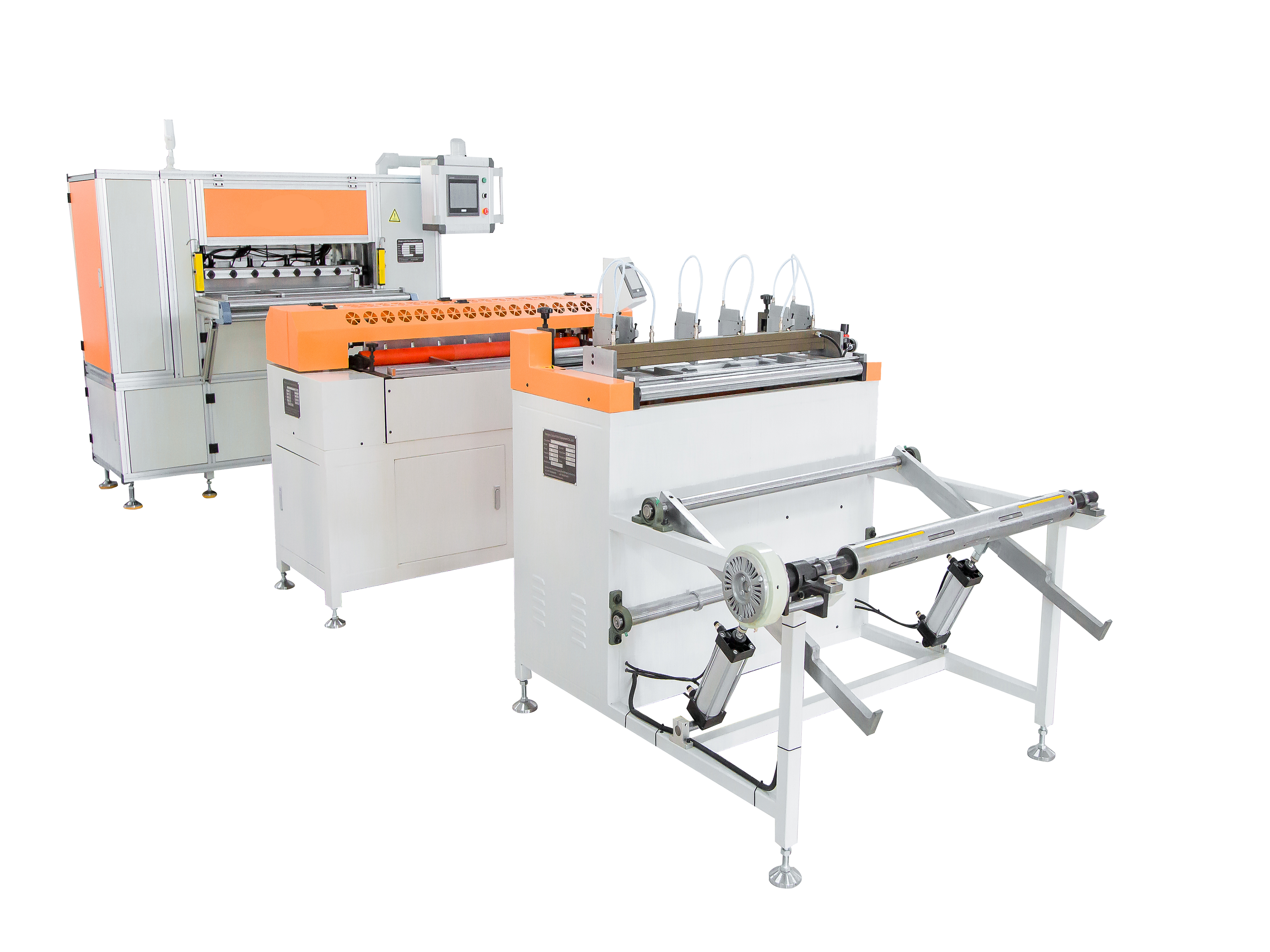 Computerized HEPA Filter Pleating Machine 1KW Knife Paper Pleating Machine 1300mm Working Width