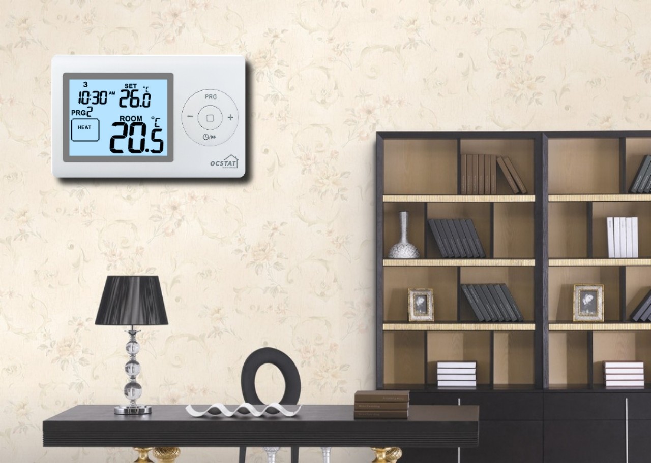 Programmable Underfloor Heating Thermostat For Home / Office / Hotel