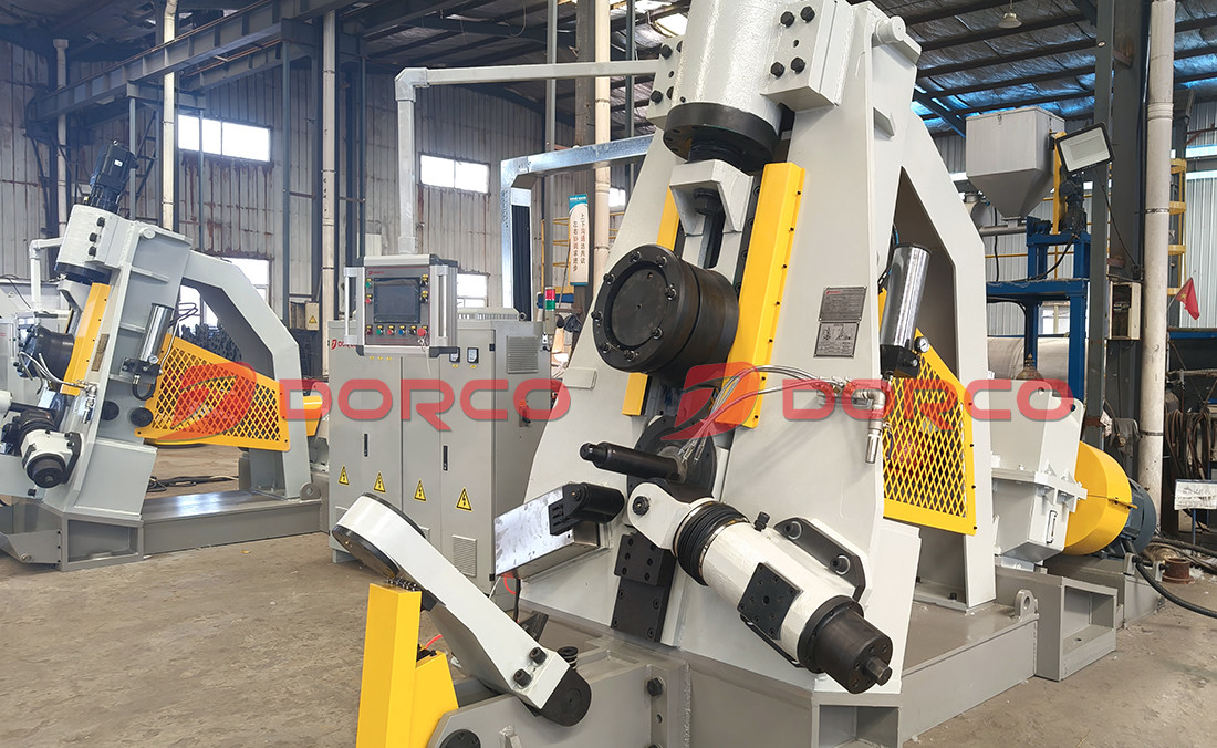Precision CNC Vertical Ring Rolling Machine Multi-specification Large Production Capacity